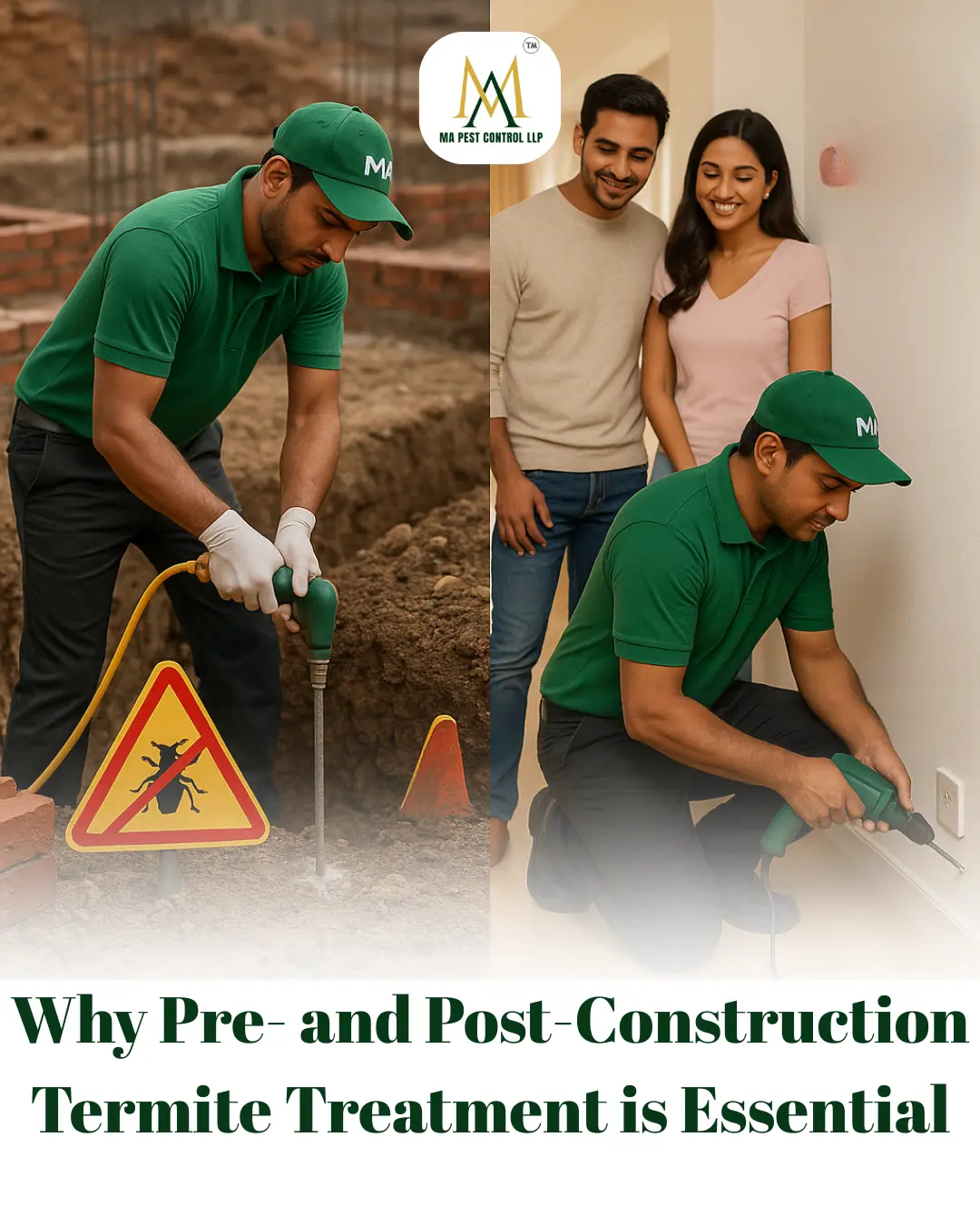 Why pre and post construction termite treatment is essential