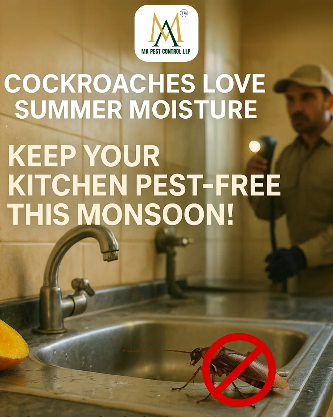 How to keep cockroaches out of your home during the humid summer months