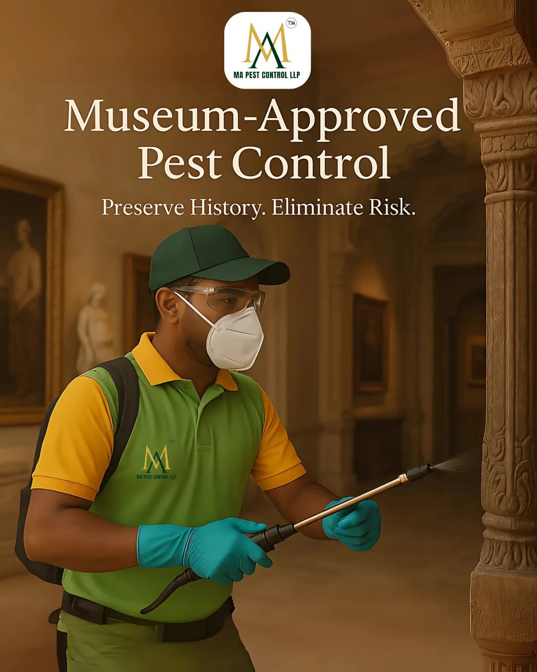 Pest control for heritage properties our museum approved method